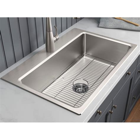 Kohler Prologue Dual Mount 33 In X 22 In Stainless Steel Single Bowl 1