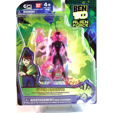 Ben 10 Alien Force Action Figure Anodite Gwen Ebay