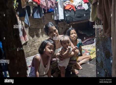 Tondo District Slum Bidonville Manila Philippines Stock Photo Alamy