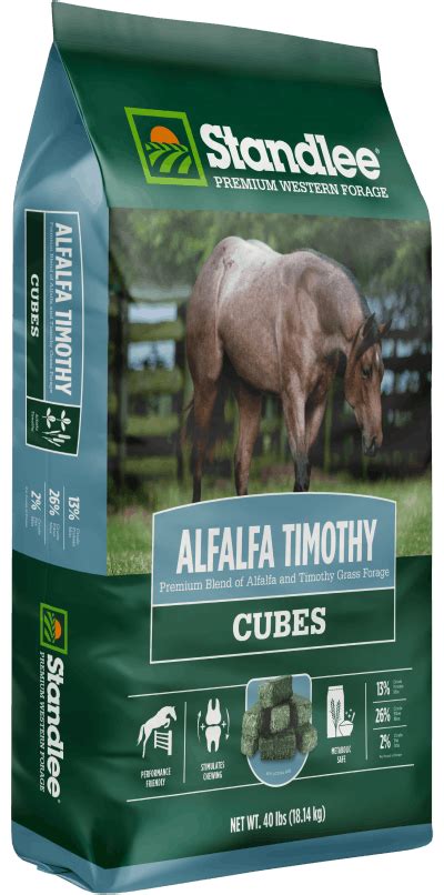 Premium Alfalfatimothy Cubes Standlee Premium Forage