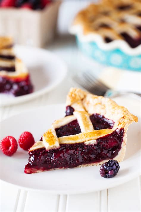 Triple Berry Pie With Lattice Crust Made To Be A Momma