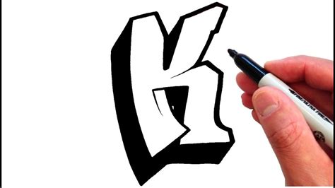 How To Draw Graffiti Letters K Graffiti Drawing Graffiti Lettering