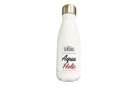 Im A Serious Aqua Holic Water Bottle 300ml Surrey Home And Ts