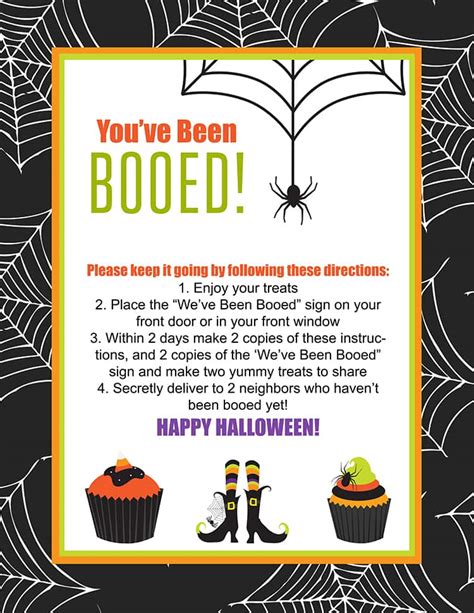 Free You Ve Been Booed Printables