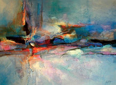 Sitts Jan Glimpse Of Heaven Abstract Abstract Painting Painting