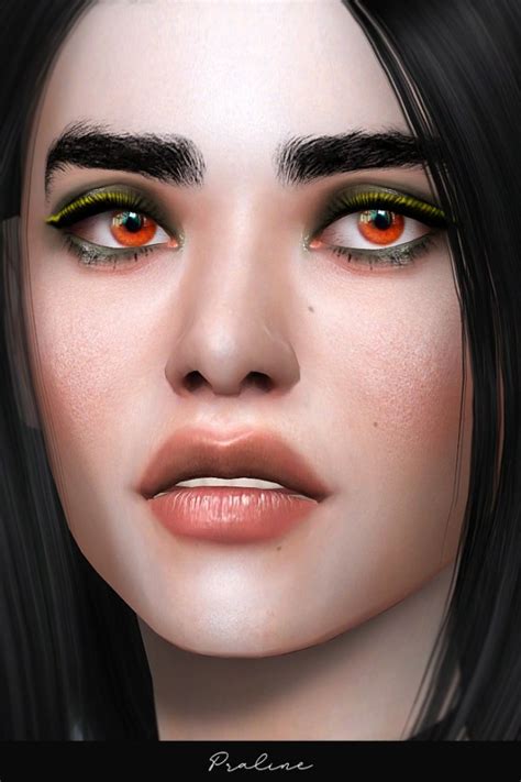 Praline Sims Makeup Collection Sims 4 Downloads