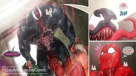 Gay Hentai Spiderman Bubble Butt And Venom Gay Cartoon Animated Gay Comic With Sound Dubbed
