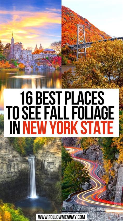 16 Best Places To See Fall Foliage In New York State Fall Travel