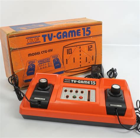Nintendo Color Tv Game 15 Console System Boxed Ref 3186346 Ctg15v