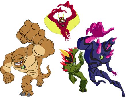 Check Out This Transparent Ben 10 Aliens Png Image