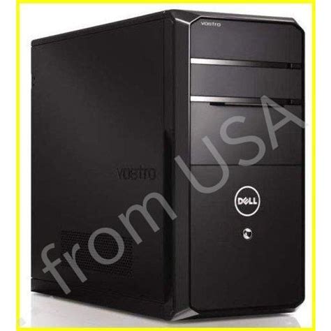 Dell Vostro 460 Desktop Tower Computer Super Fast Quad Core Intel