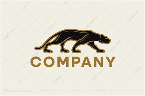 Black Panther Animal Logo