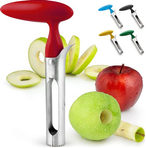 Zulay Premium Apple Corer Easy To Use Durable Apple Corer Remover For