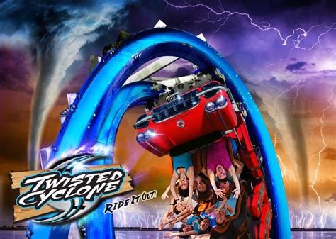 Six Flags Over Georgia To Debut Twisted Cyclone Hybrid Roller Coaster — Wood And Steel Thrill