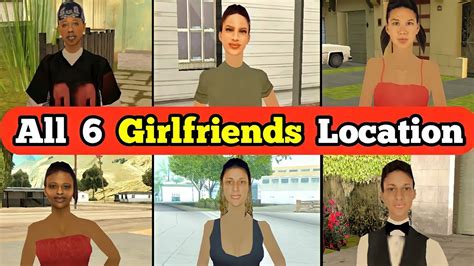 How To Get All Girlfriends In Gta San Andreas Gta Sa Girlfriends