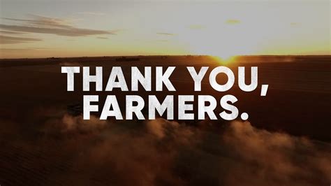 Thank You Farmers Youtube