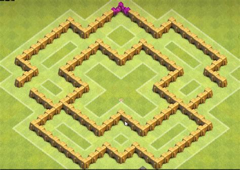 Clash Of Clans Best Base Design Town Hall Level 5