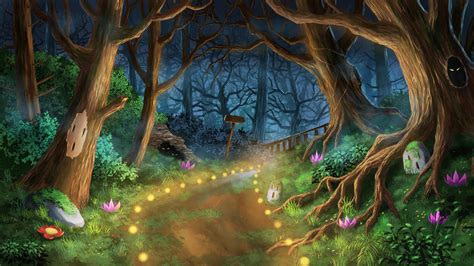 Fairyland Forest By Ferryo On Deviantart