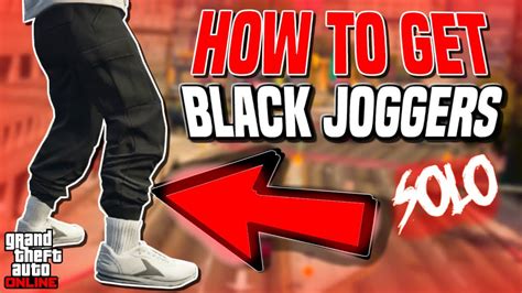 Easy How To Get Black Joggers Glitch In Gta 5 Online Can Change