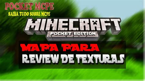 Mapa Para Review De Texturas Minecraft Pe Pocket Mcpe