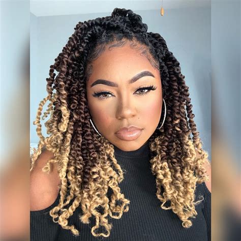 Tiana Passion Twist 14 Pre Twisted Pre Looped Pre Twisted Synthetic