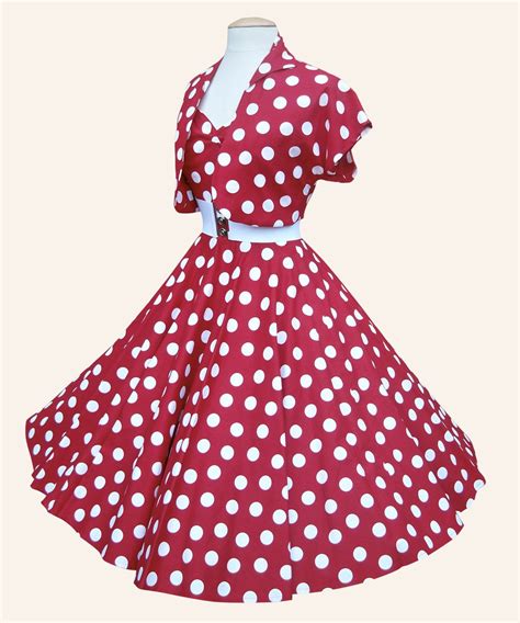50s Halterneck Polka Dot Dress From Vivien Of Holloway 1950s Dresses