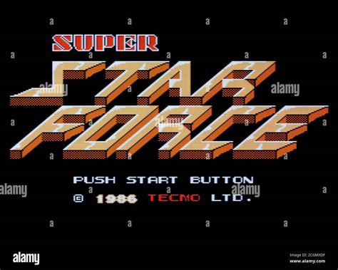 Super Star Force Nintendo Entertainment System Nes Videogame