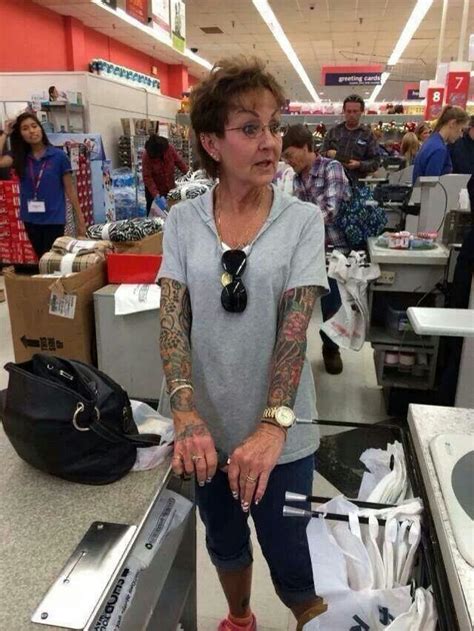 Granny With Sleeves Old Women With Tattoos Older Women With Tattoos