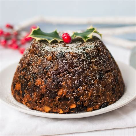 Christmas Puddingplum Pudding Traditional British Cake Awake And Dreaming