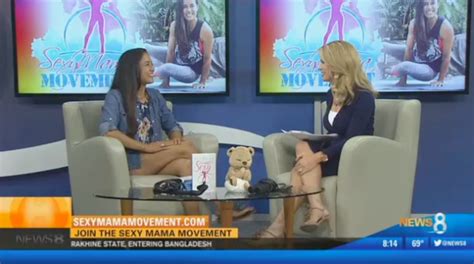 Luci Lampe Featured On San Diego News 8 For Sexy Mama Movement Ellevate