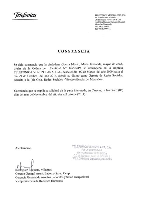 Modelo Carta De Referencia Personal Colombia Actualizado Octubre 2022