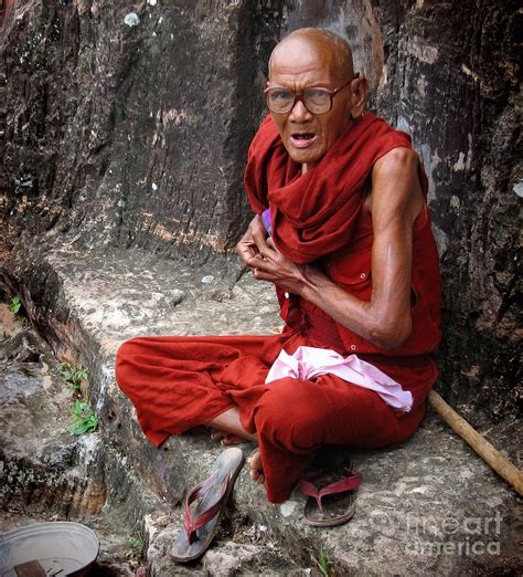 Old Buddhist Monk Photograph By Ricardmn Photography Fine Art America