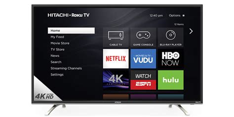 These programs to watch movies, tv series and television channels online offer you the latest movie premieres, the best shows and tv programs via streaming. Hitachi 4K Ultra HD TV's powered by Roku hit the market