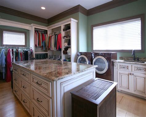 Be sure the width and depth of your dryer are smaller than that of your washer. Closet Washer Dryer Home Design Ideas, Pictures, Remodel ...