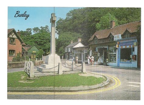 The Cross Burley New Forest Hampshire Unused Postcard On Ebid United