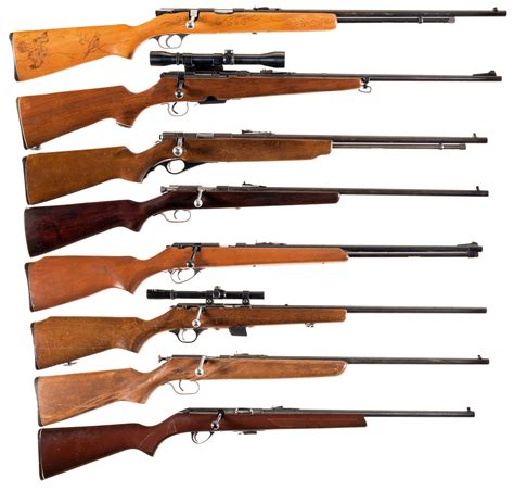 Eight Bolt Action Rifles Rock Island Auction