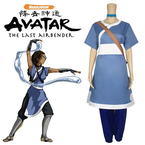 Avatar The Last Airbender Katara Cosplay Costume 6 Xxl Au L Xl 7999 The Mad Shop
