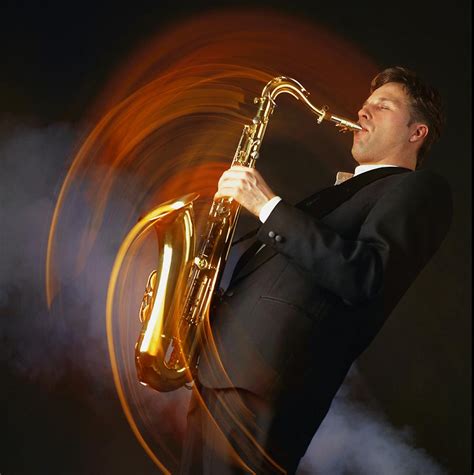 Man Playing Saxophone Photograph By Darren Greenwood