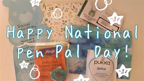 Swap Wme 4 Happy National Pen Pal Day Youtube
