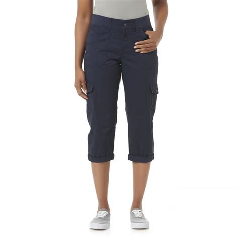 Lee Womens Relaxed Fit Capri Cargo Pants