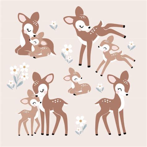 2800 Cute Baby Deer Stock Illustrations Royalty Free Vector Graphics