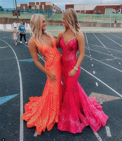 pinterest in 2023 prom dress trends orange prom dresses senior prom dresses