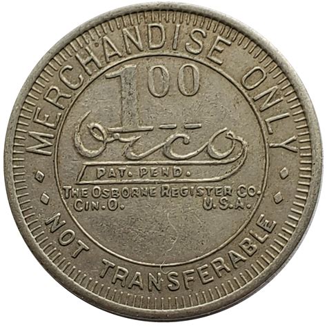 1 Dollar - Rawley Commissary (Bonanza, Colorado) - * Tokens * – Numista