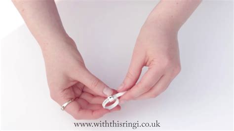 How To Easily Measure Your Ring Finger Size At Home Youtube