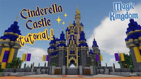 Disney Minecraft Minecraft Castle Minecraft Buildings Chateau Disney