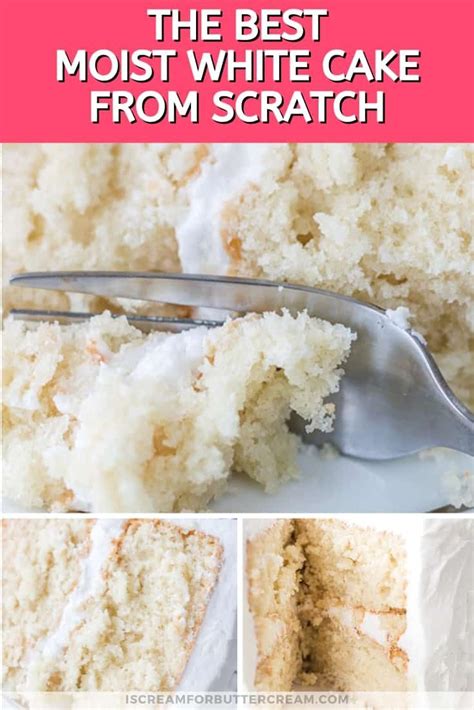 This Super Moist White Cake Recipe From Scratch Is The Best White Cake