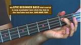 Beginner Bass Guitar Lessons Youtube Photos