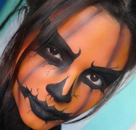 17 Pumpkin Face Paint Ideas Youll Want To Try The Mummy Front