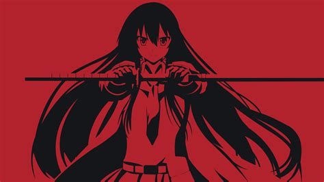 Akame Ga Kill Akame Anime Anime Girls Wallpapers Hd Desktop And Mobile Backgrounds