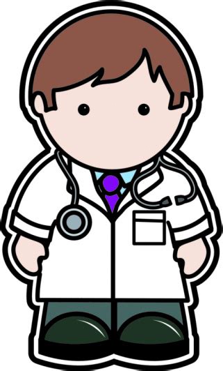 Cute Doctor Character Stock Illustration Download Image